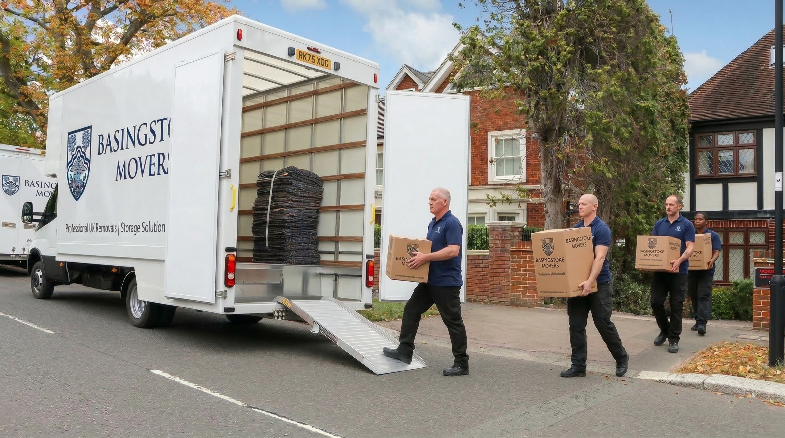 Contact Basingstoke Movers - Professional Moving Van